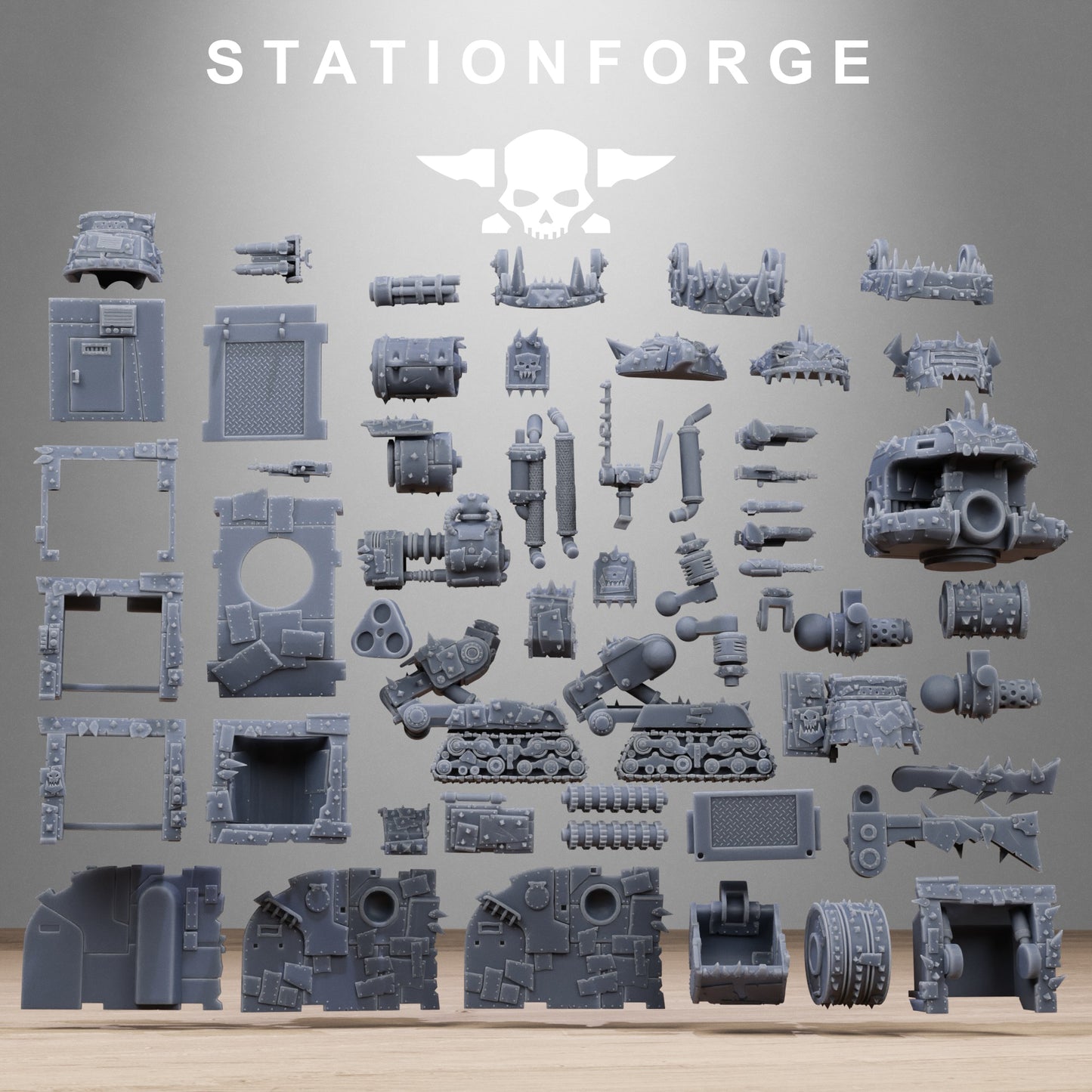3D Printed Orkaz Gognaut by StationForge Miniatures