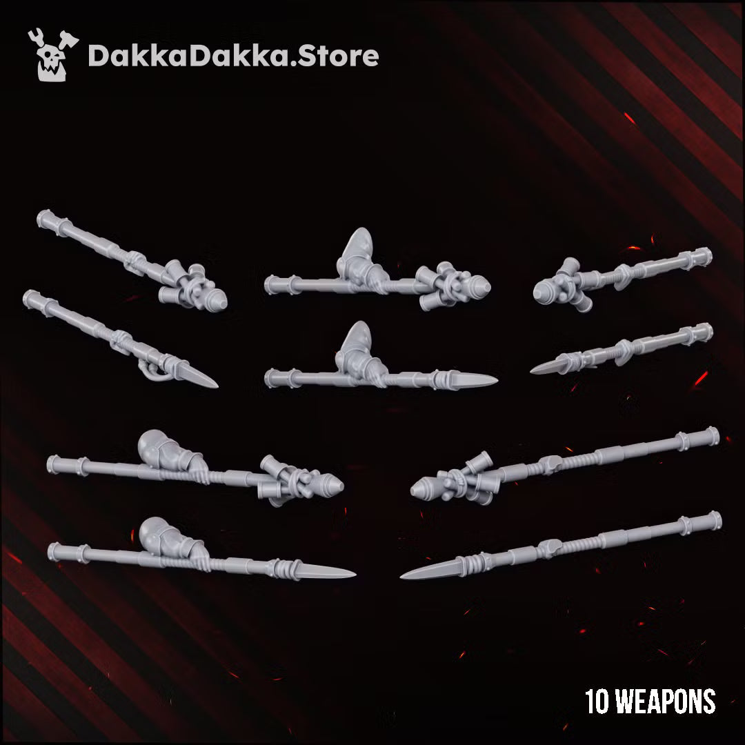 3D Printed Doomsday Assault Riders by DakkaDakka Miniatures