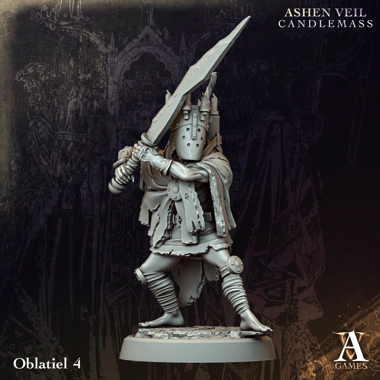 3D Printed Oblatiels by Archvillain Games