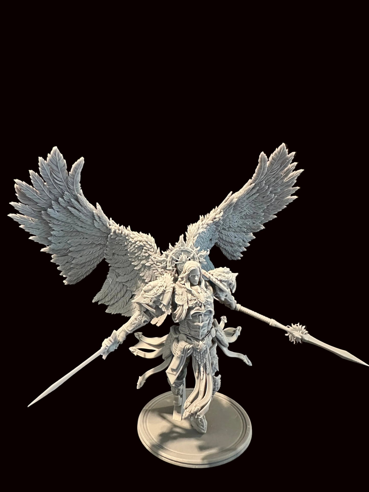 3D Printed Angel of Glory Redux by 3DArtGuy Miniatures