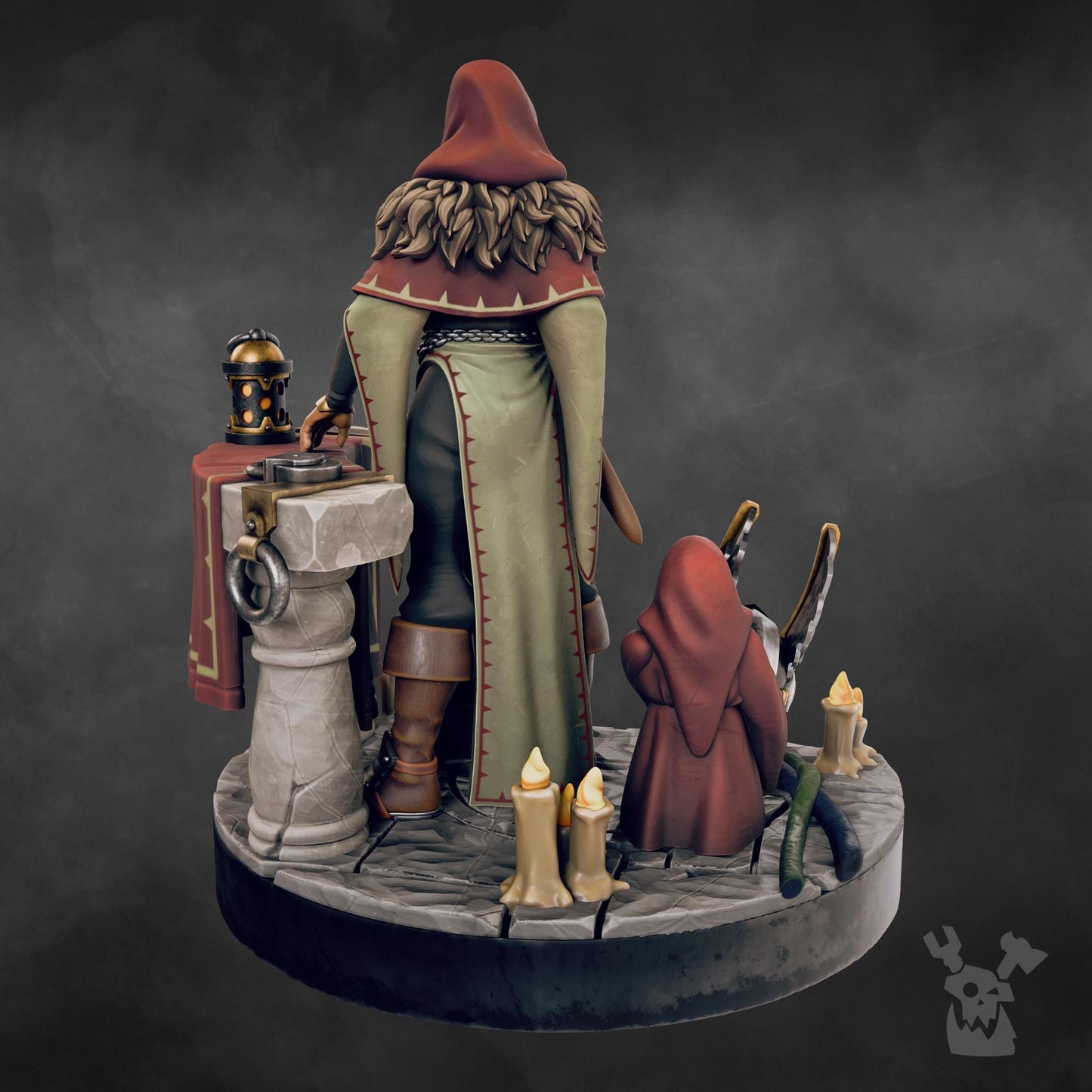 3d Printed Leona The Forestborn by DakkaDakka Miniatures