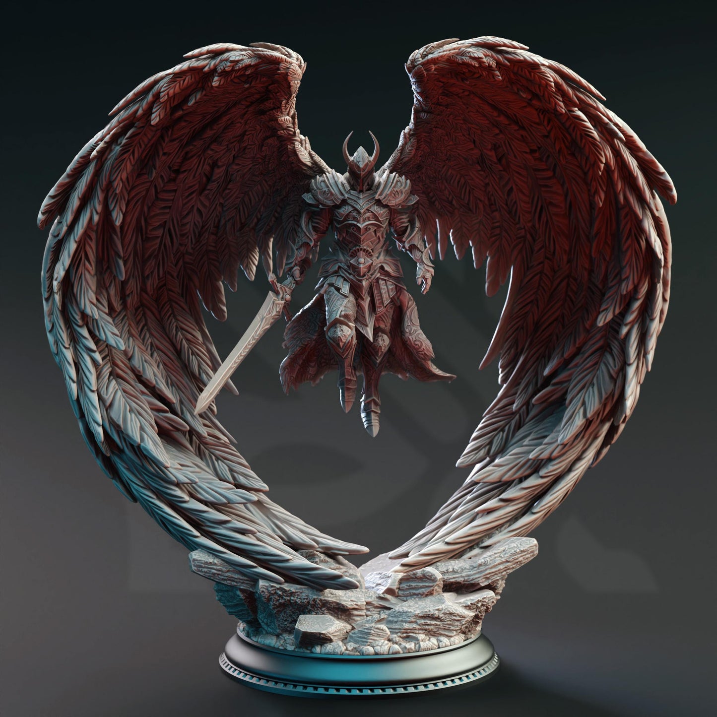 3D Printed Ascended Angel of War by DM Stash