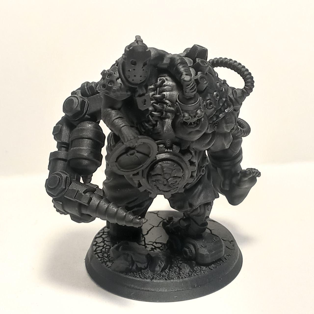 3d Printed Grimwald, the Fused Twins by DakkaDakka Miniatures