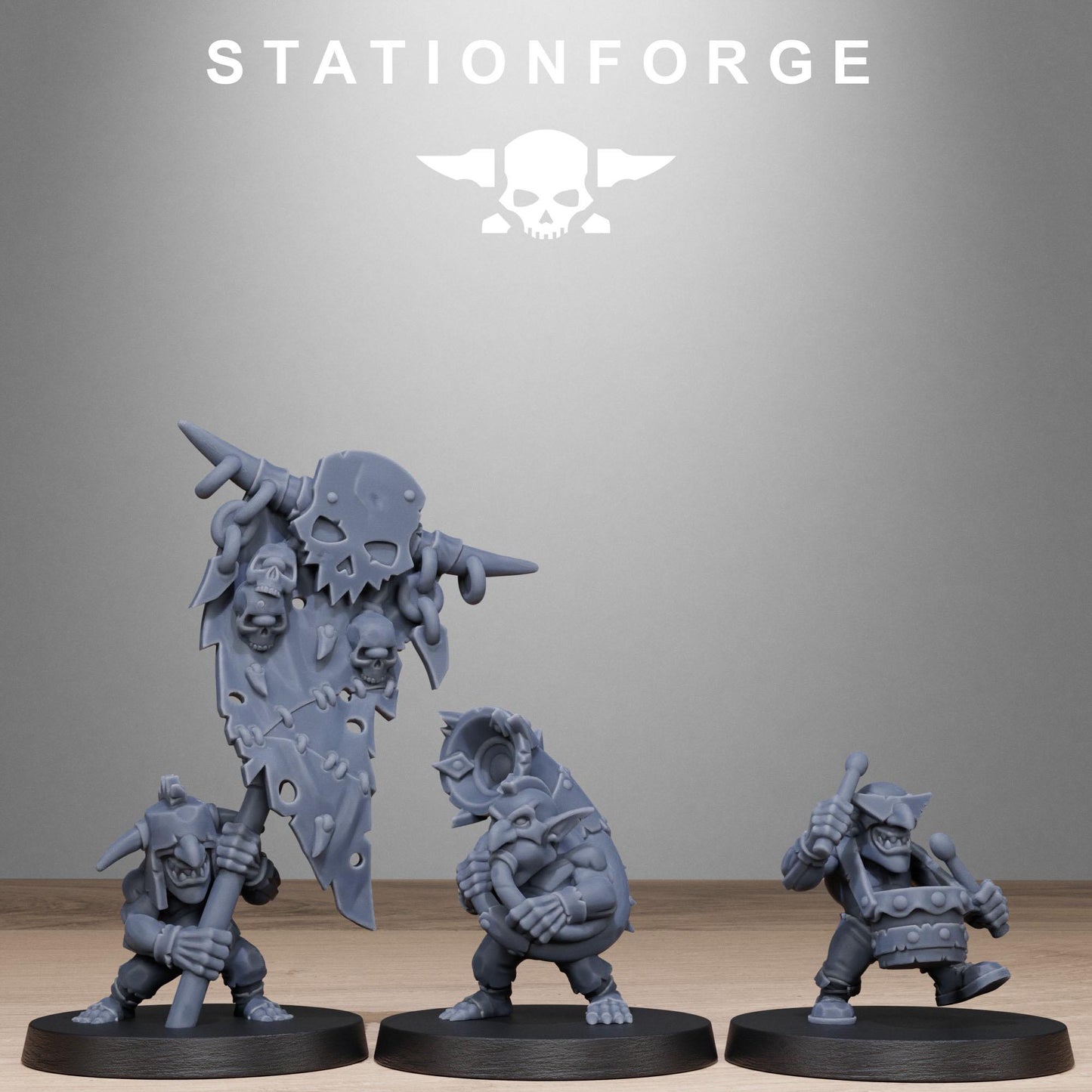 3D Printed Da Grandest Orkaz Nutta by StationForge Miniatures