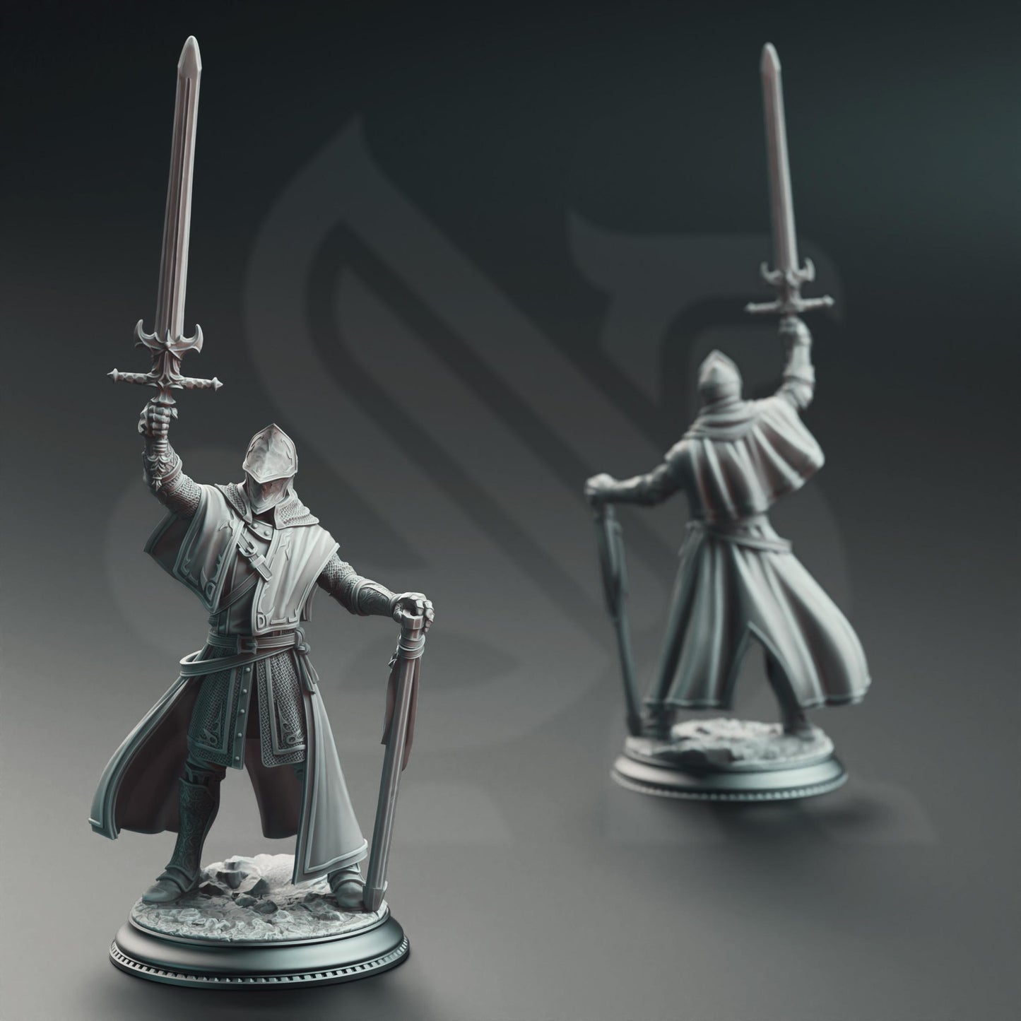 3D Printed Priest Knight by DM Stash