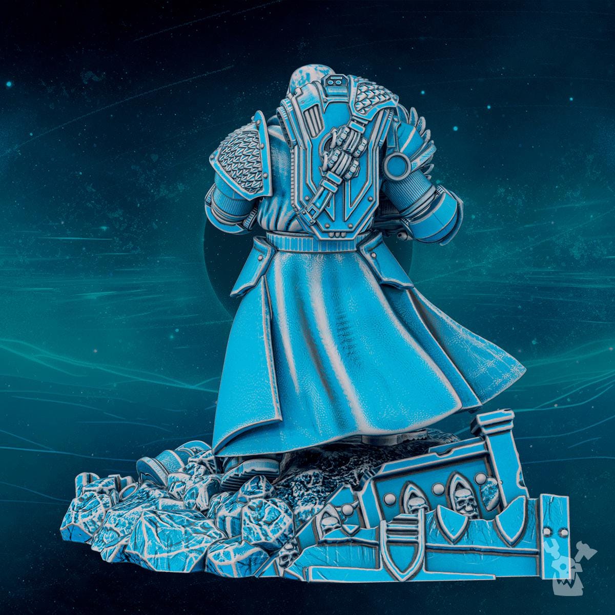 3d Printed Scylla Chameleon by DakkaDakka Miniatures