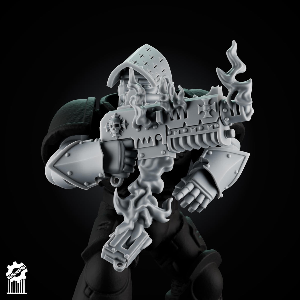 3d Printed Crusader Guns Upgrade Set by Wargames Print