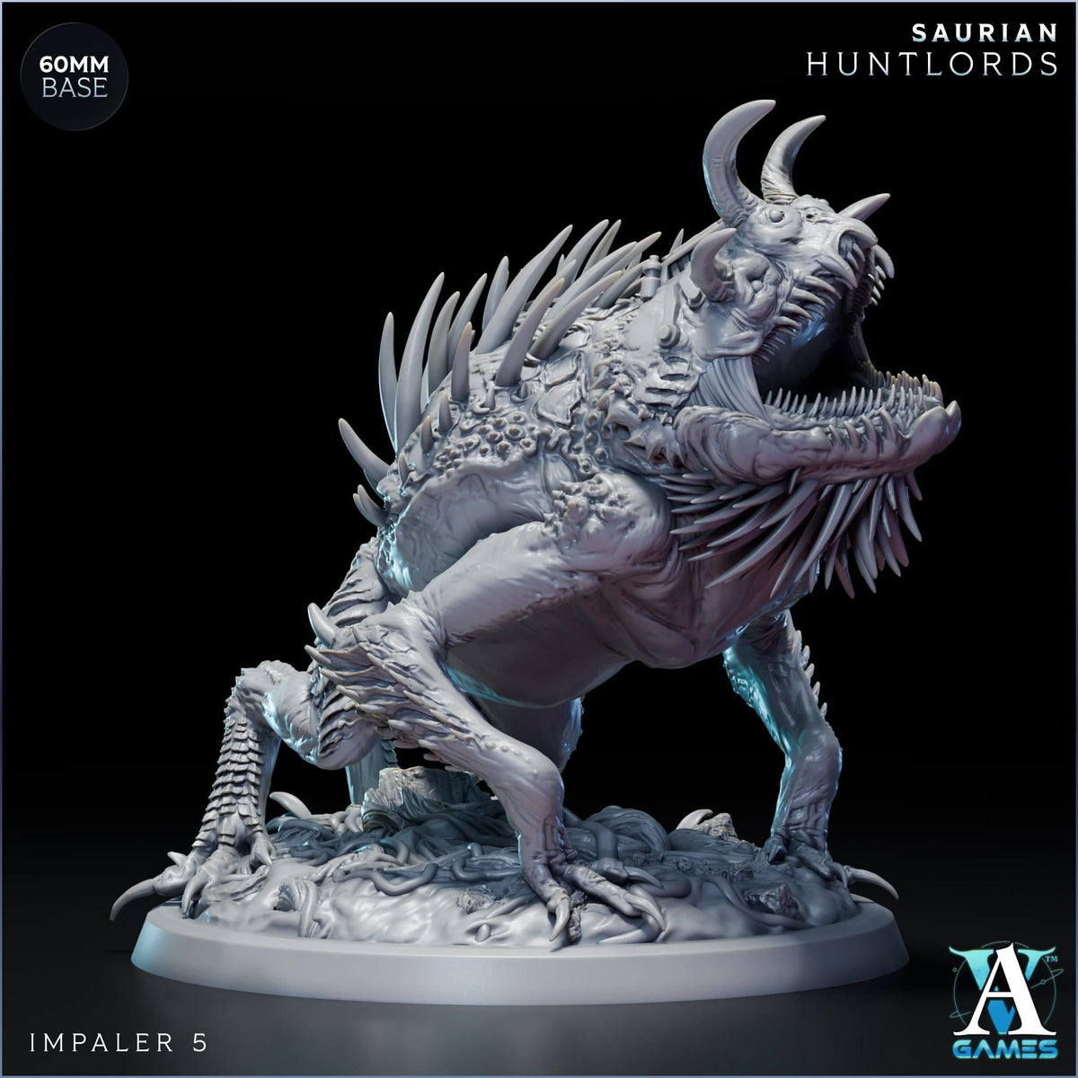 3D Printed Impalers by Archvillain Games
