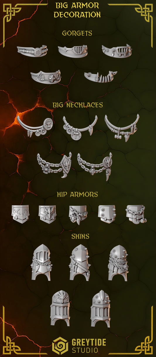 3d Printed Anvil Wardens Big Decorations by Greytide Studio