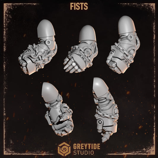 3d Printed Cursed Company Fists by Greytide Studio