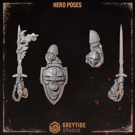 3d Printed Cursed Company Hero Upgrade Kit by Greytide Studio