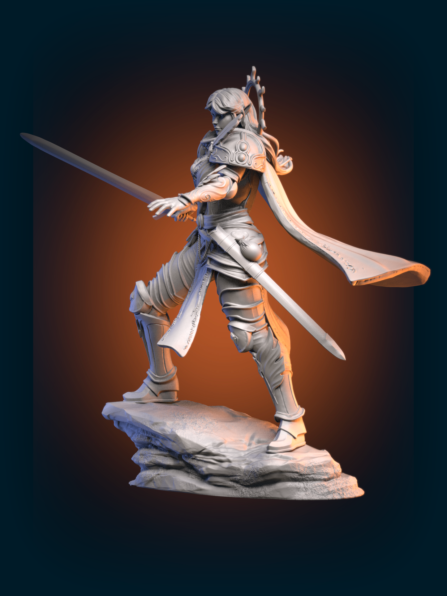 3D Printed Aurelia Tempris Special Edition Exclusive Miniature