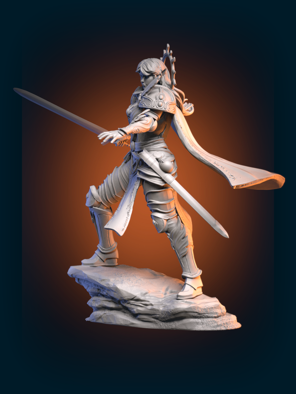 3D Printed Aurelia Tempris Special Edition Exclusive Miniature – Last