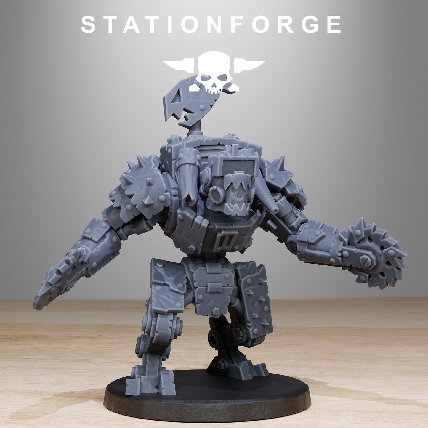 3D Printed Orkaz Bot Infantry by StationForge Miniatures (Copy)