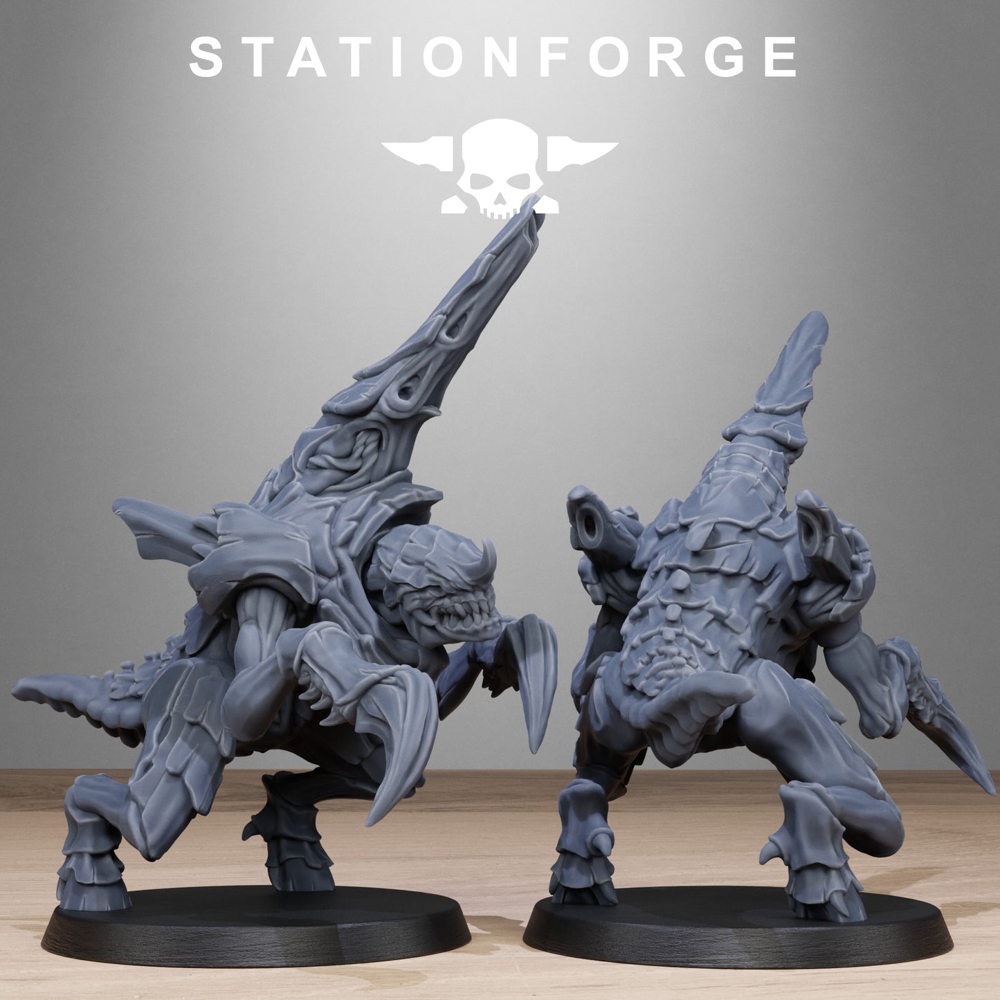 3D Printed Xenarid  Karnyxes x10 by StationForge Miniatures