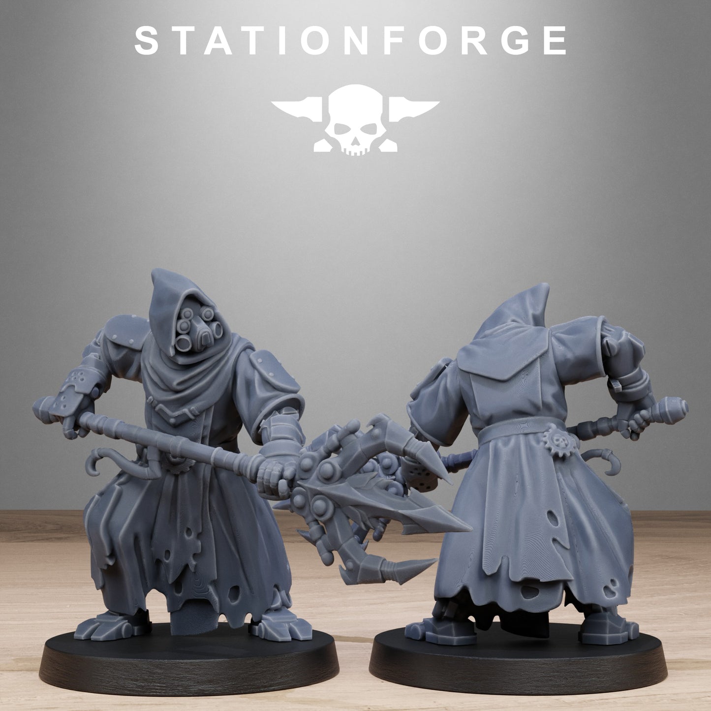 3D Printed Scavenger Executioners by StationForge Miniatures
