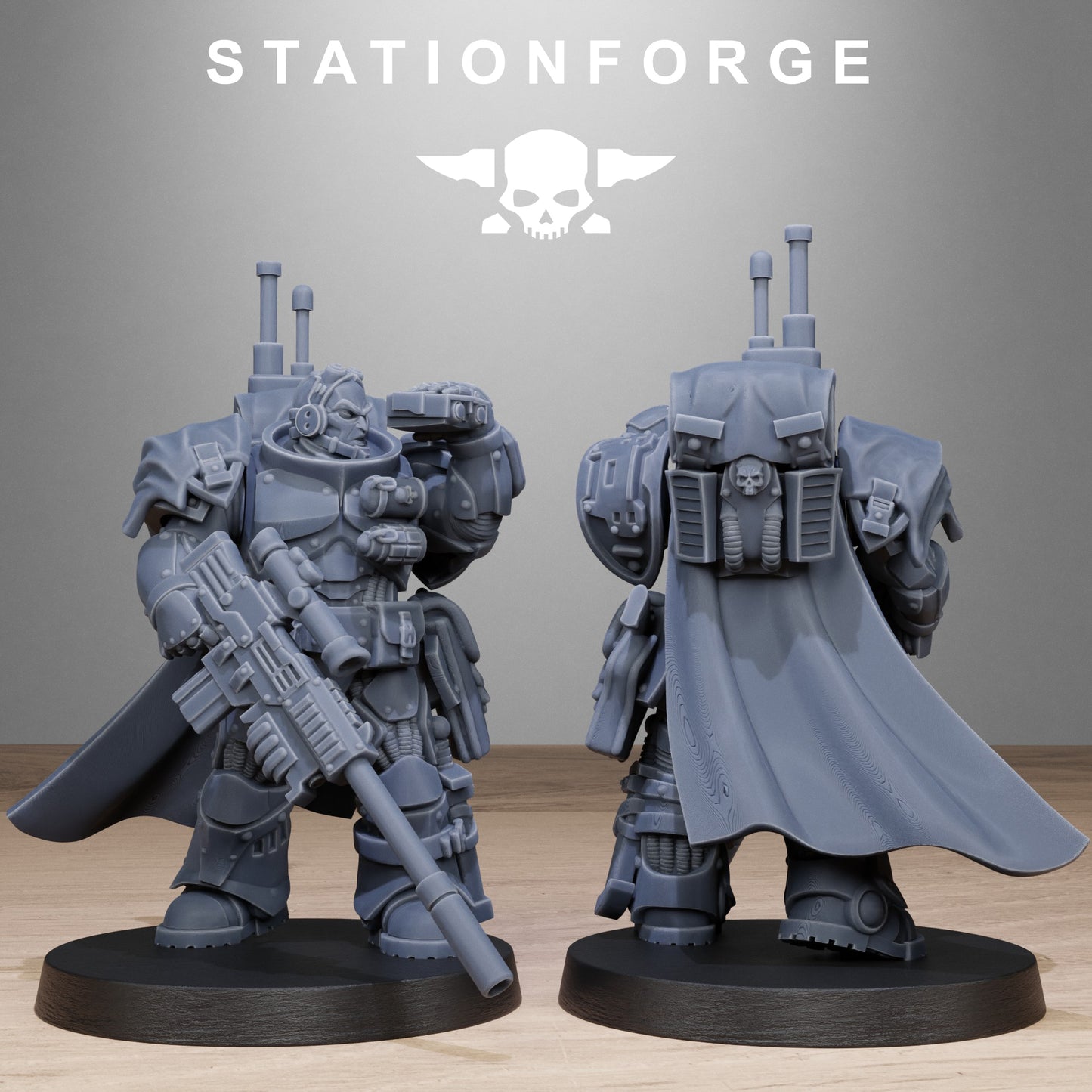 3D Printed Socratis Snipers x10 by StationForge Miniatures