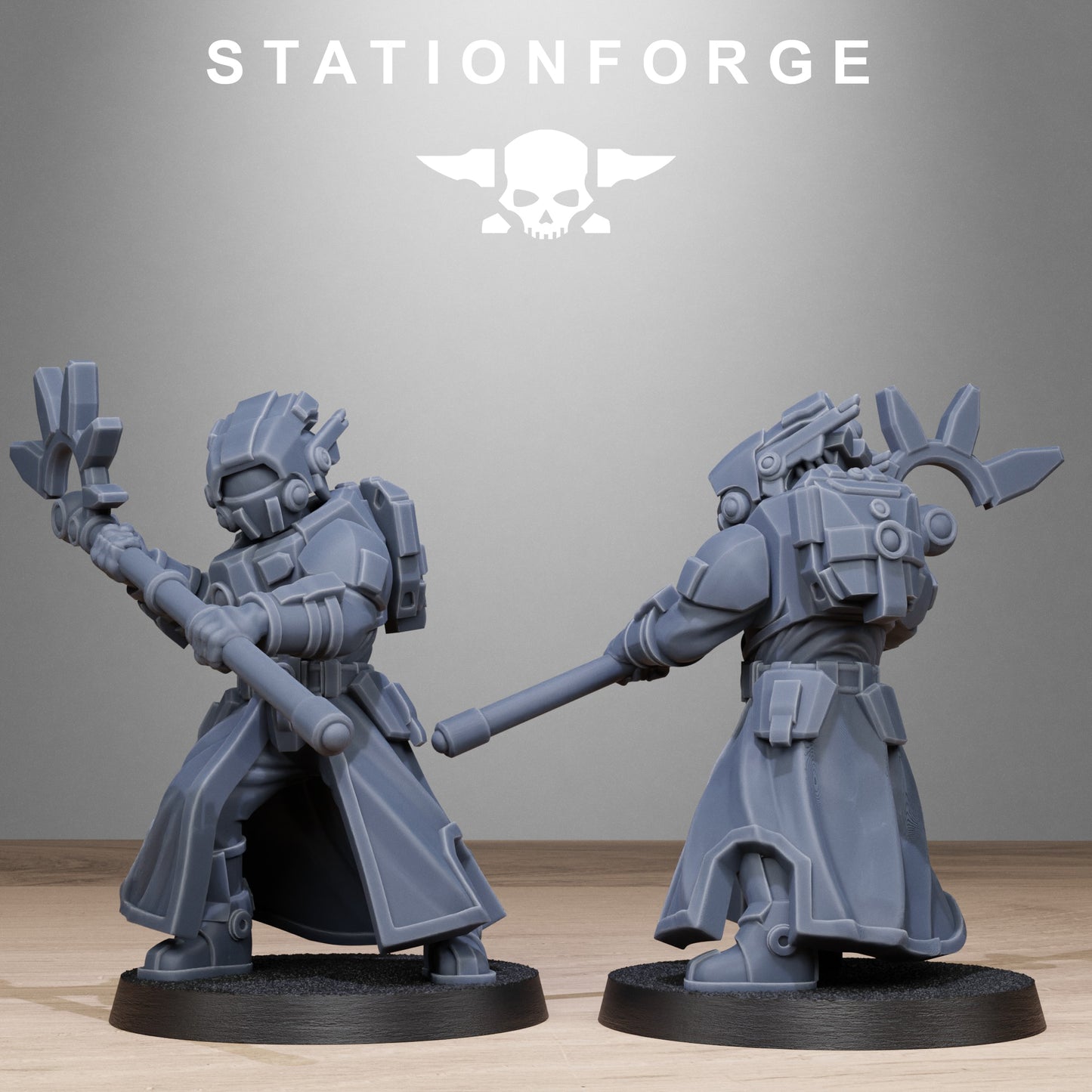 3D Printed Tarion Priests x10 by StationForge Miniatures