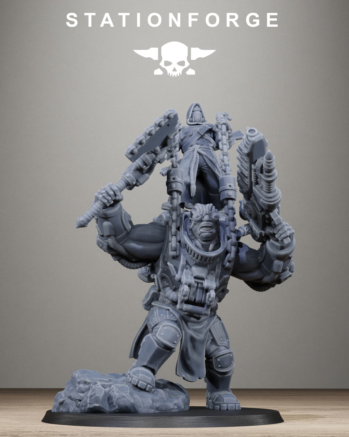 3D Printed Scavenger Beast Controllers x3 by StationForge Miniatures