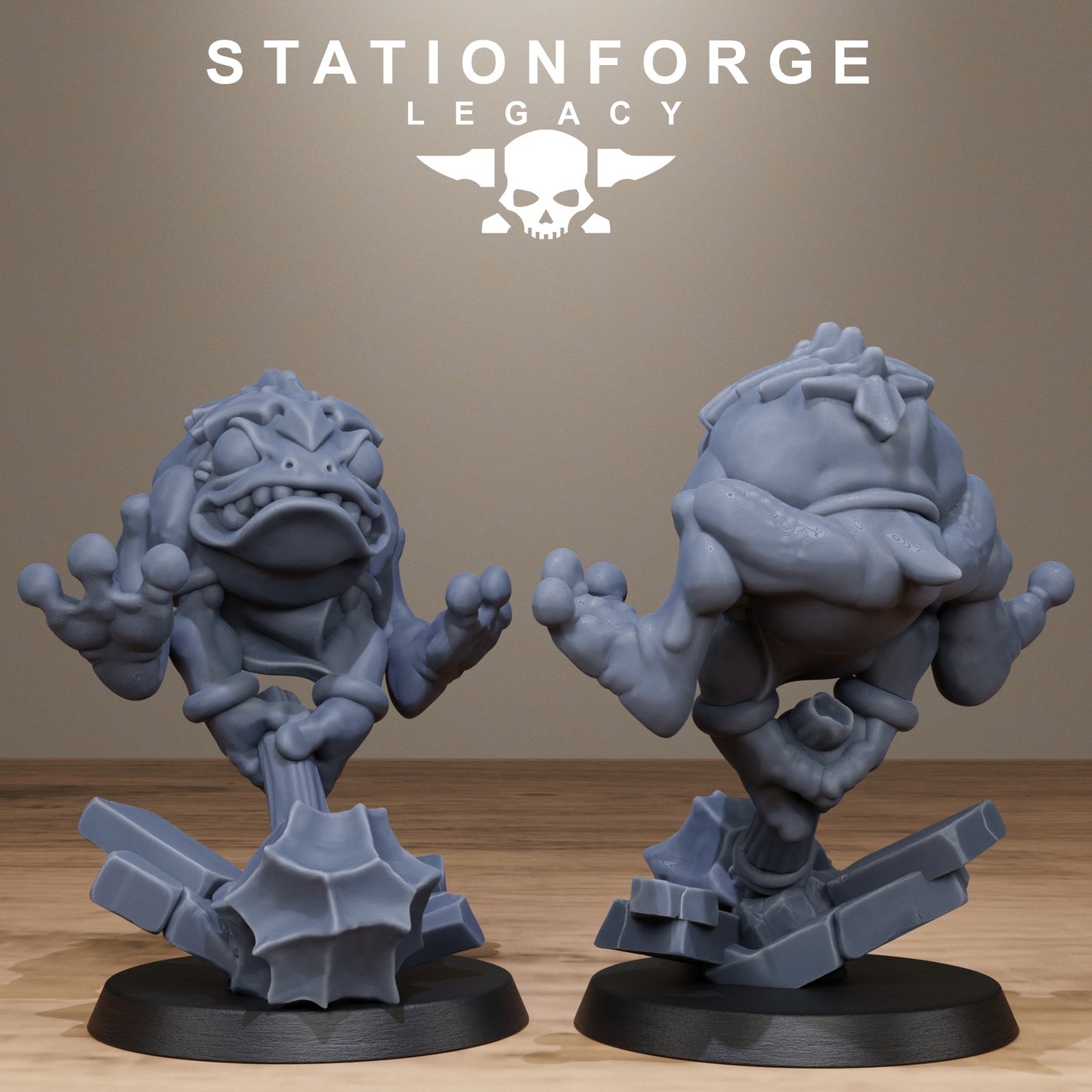 3D Printed Bogkin Gobs by StationForge Miniatures