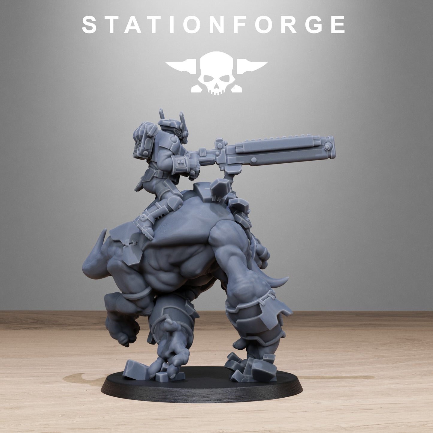 3D Printed Tarion Beasts x3 by StationForge Miniatures