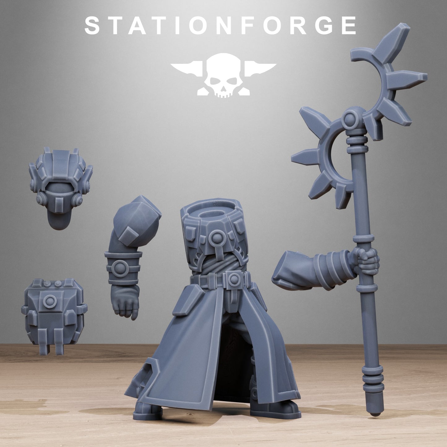 3D Printed Tarion Priests x10 by StationForge Miniatures