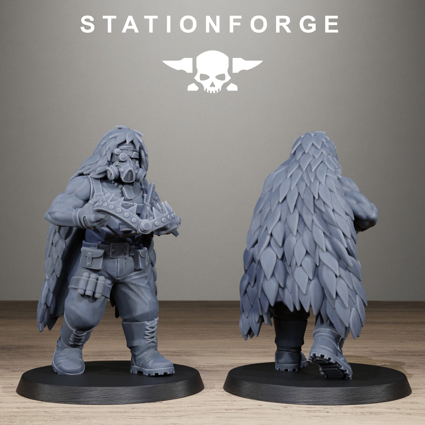 3D Printed GrimGuard Jungle Snipers by StationForge Miniatures
