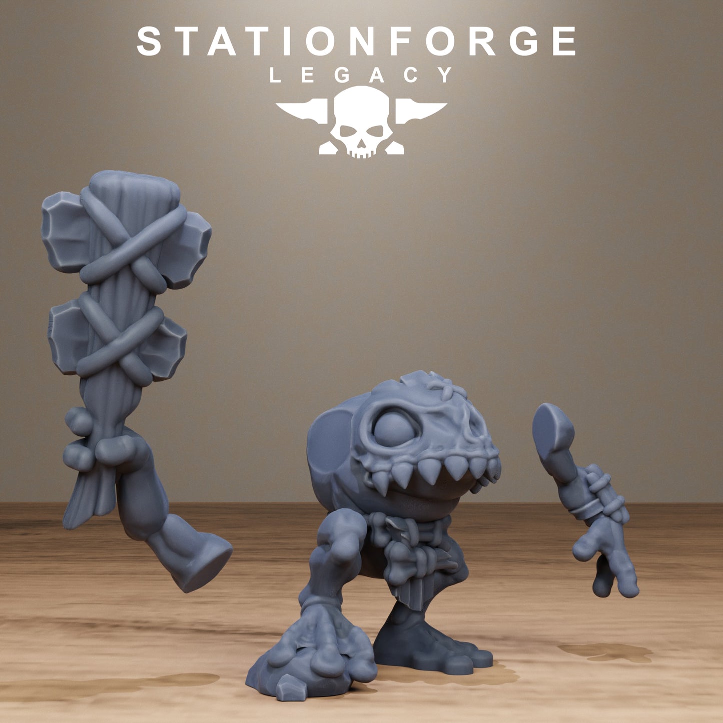 3D Printed Bogkin Gobs by StationForge Miniatures