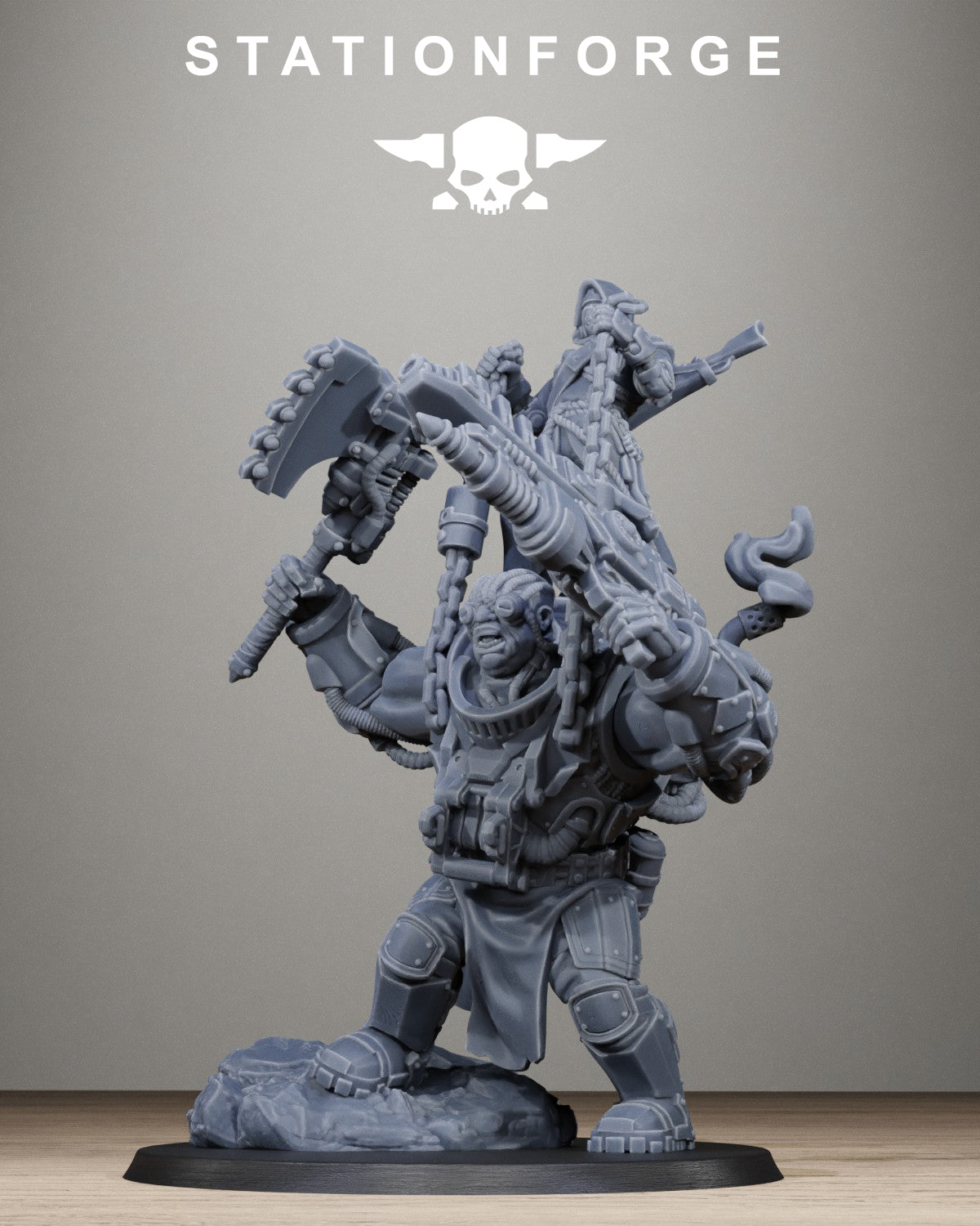 3D Printed Scavenger Beast Controllers x3 by StationForge Miniatures