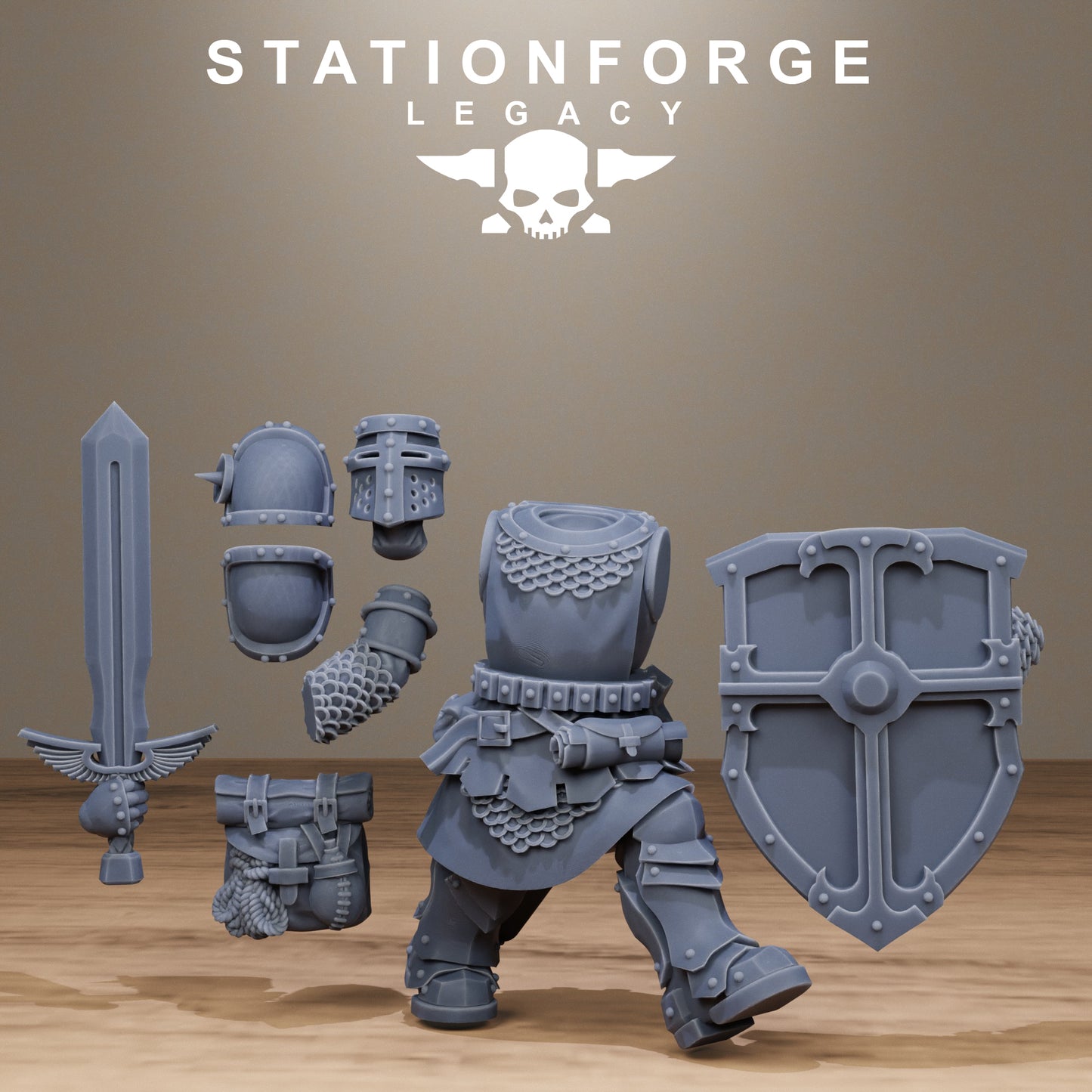 3D Printed Solaris Lightwatch by StationForge Miniatures