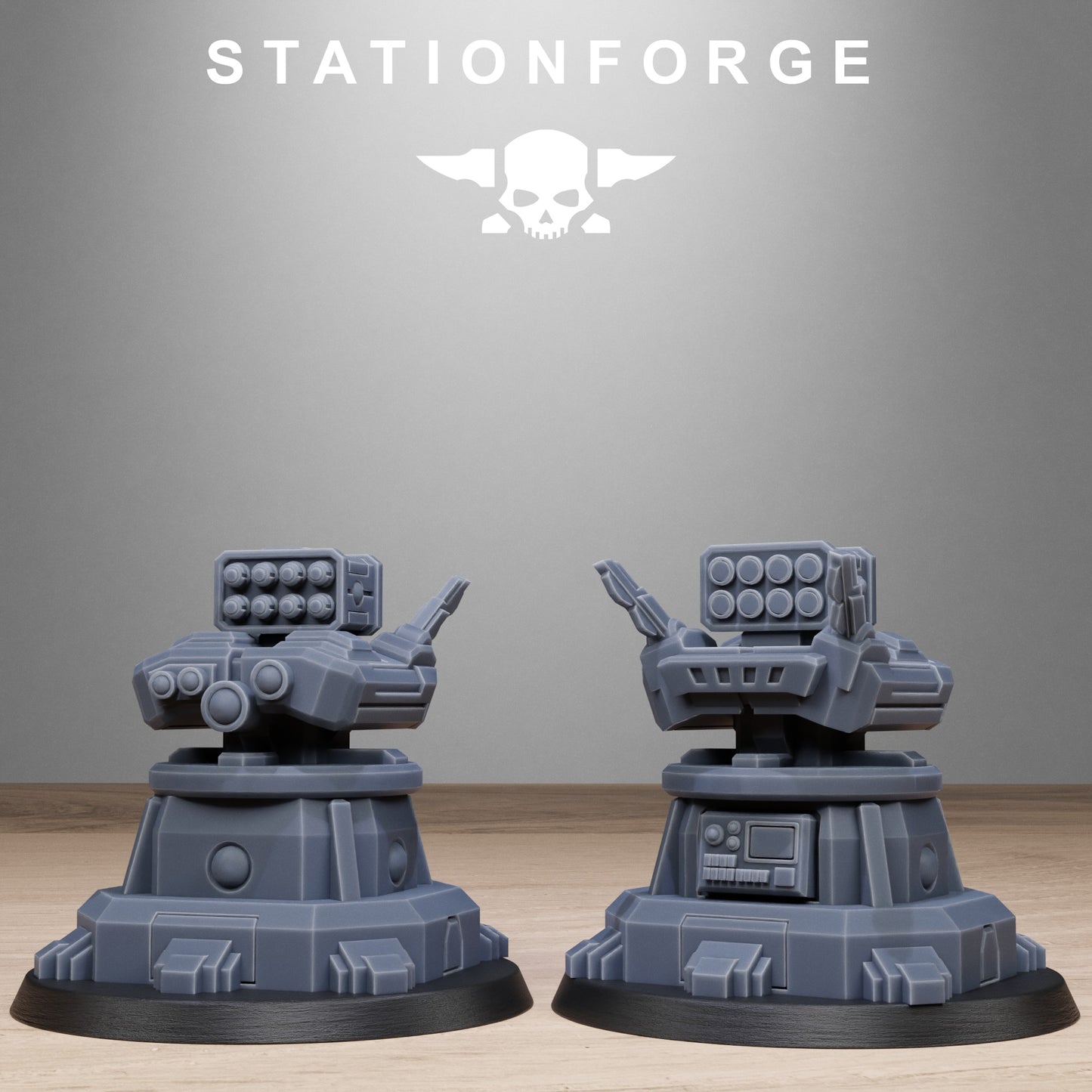 3D Printed Tarion PIstoleers by StationForge Miniatures