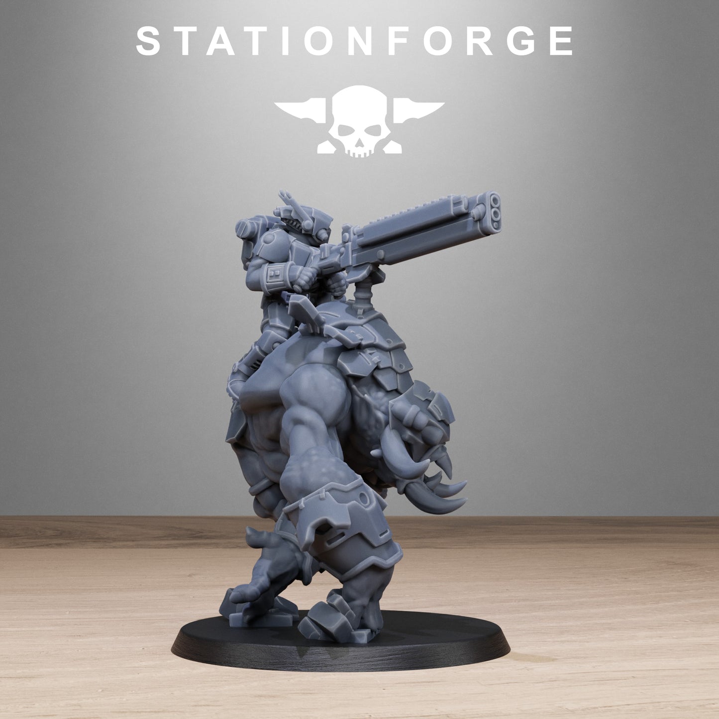 3D Printed Tarion Beasts x3 by StationForge Miniatures