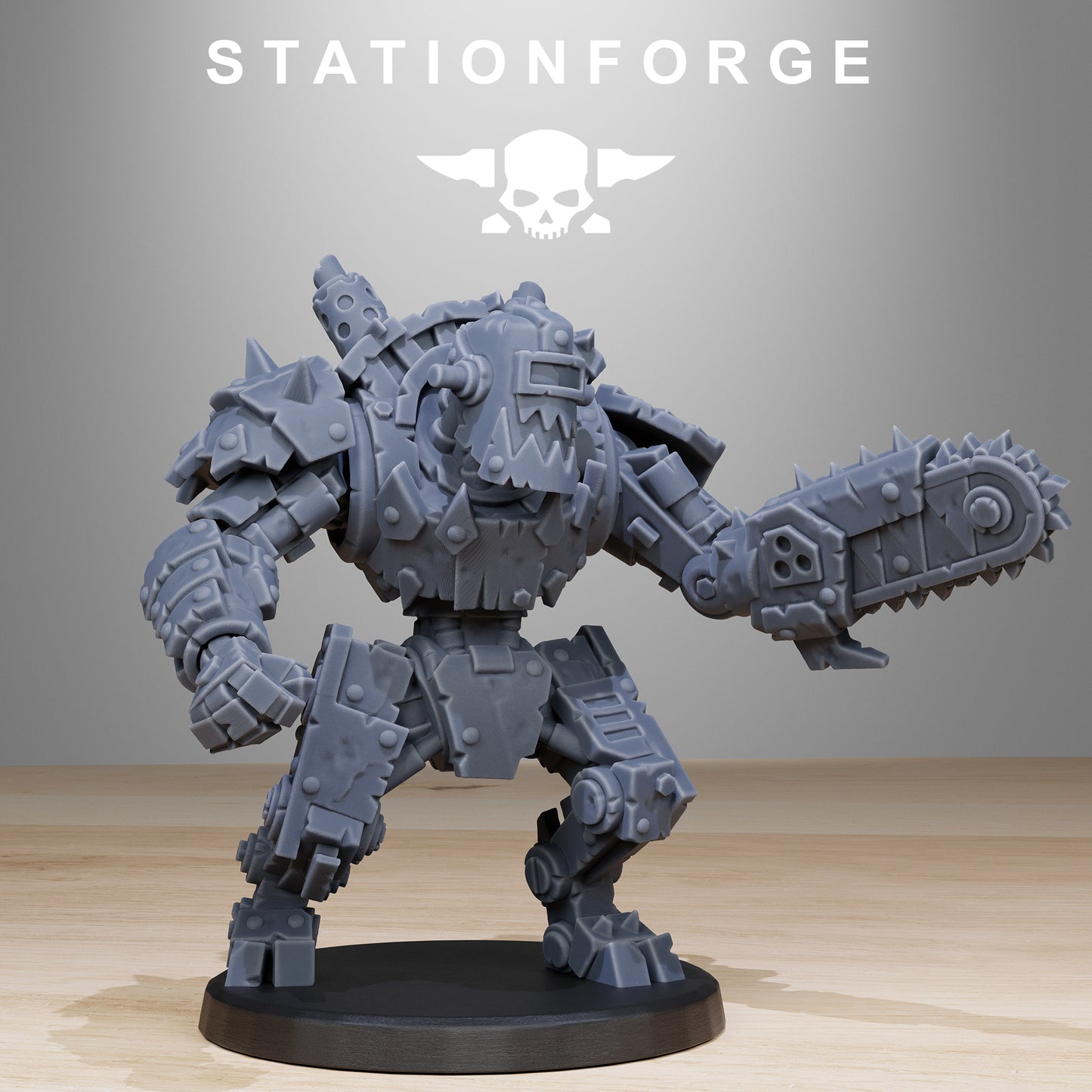 3D Printed Orkaz Bot Infantry by StationForge Miniatures (Copy)