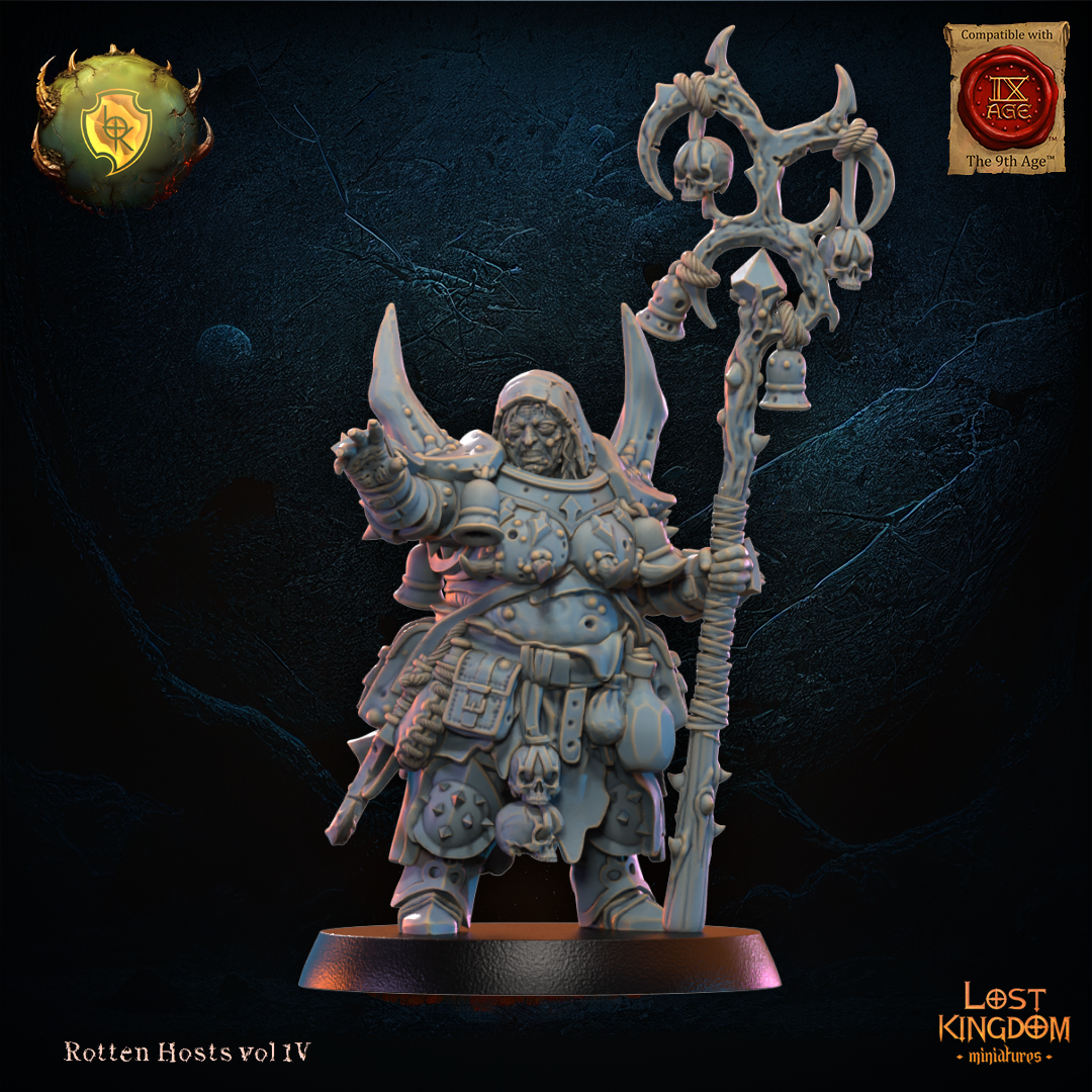 3D Printed Putrid Witch by Lost Kingdom Miniatures