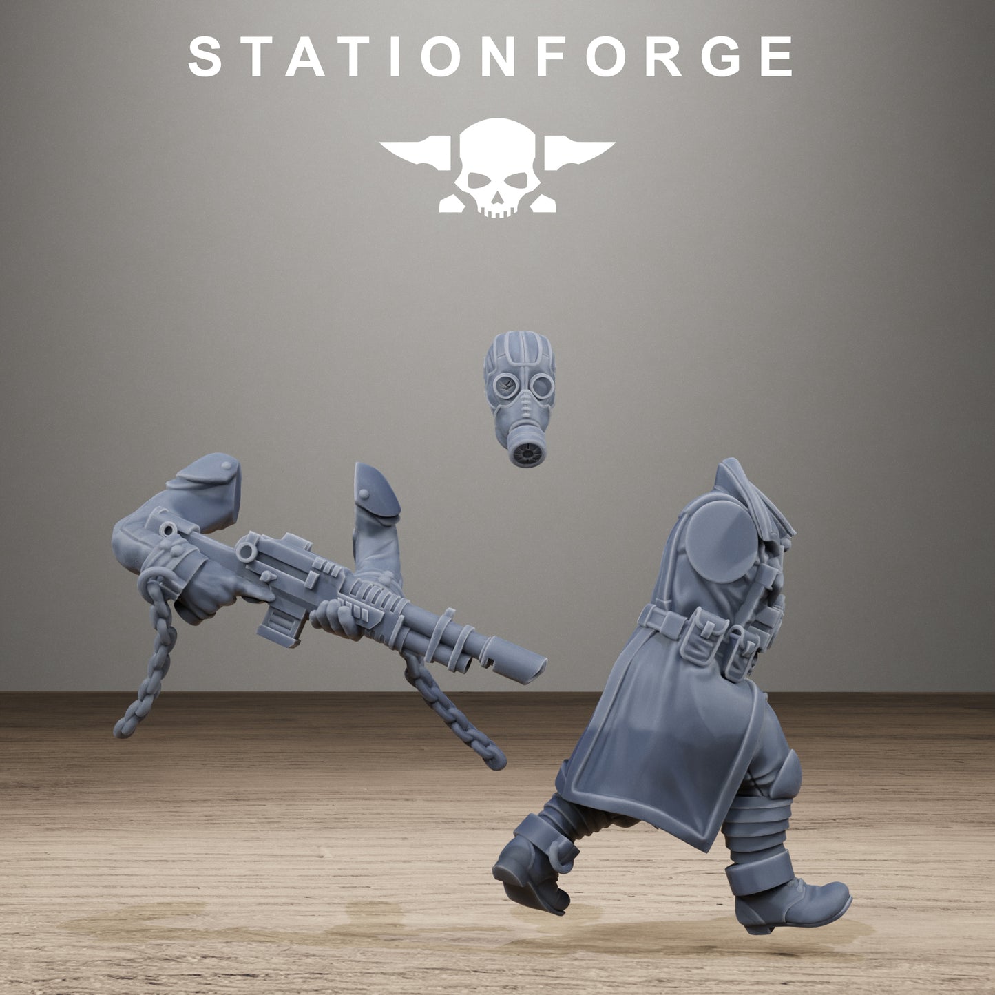 3D Printed GrimGuard Prisoners by StationForge Miniatures