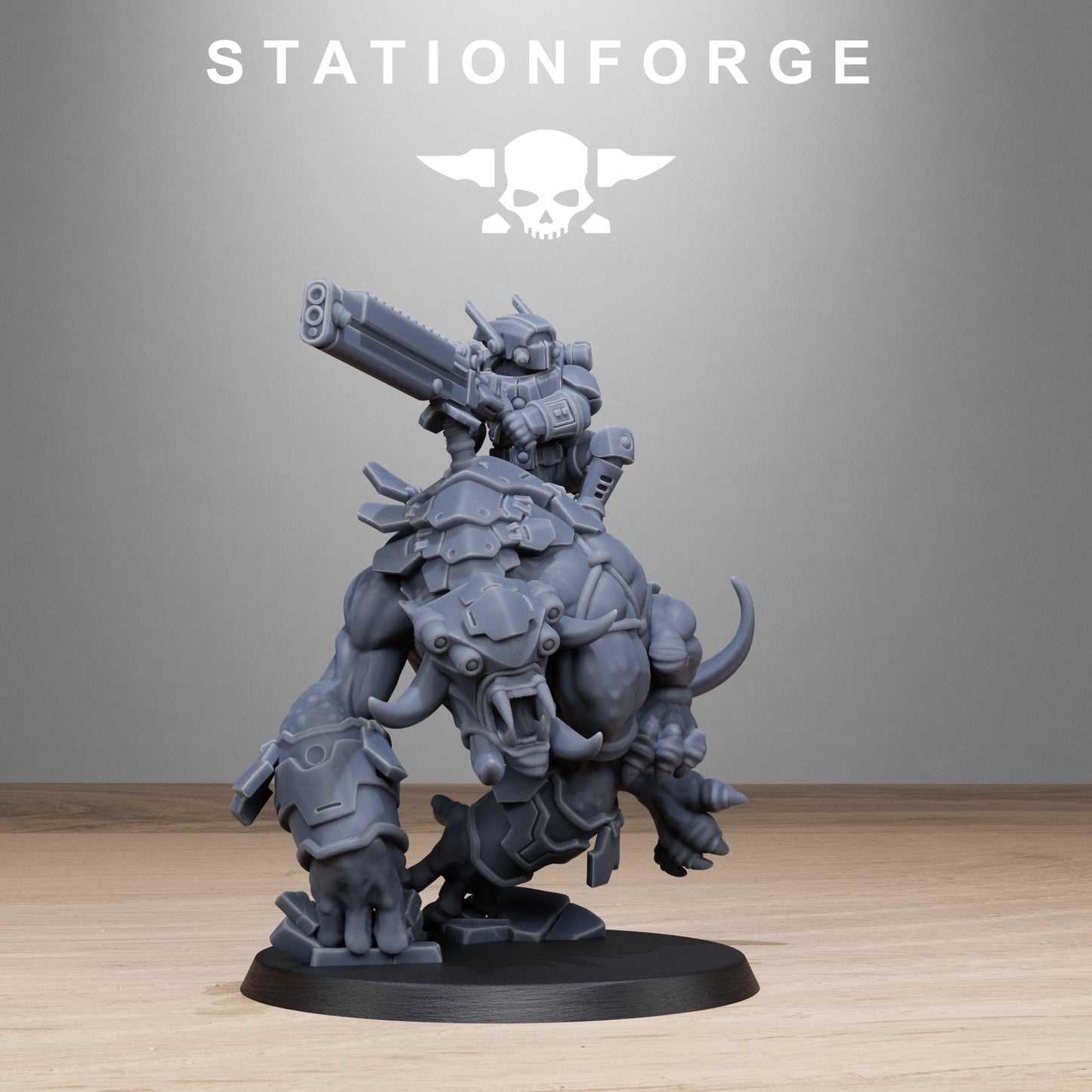 3D Printed Tarion Beasts x3 by StationForge Miniatures
