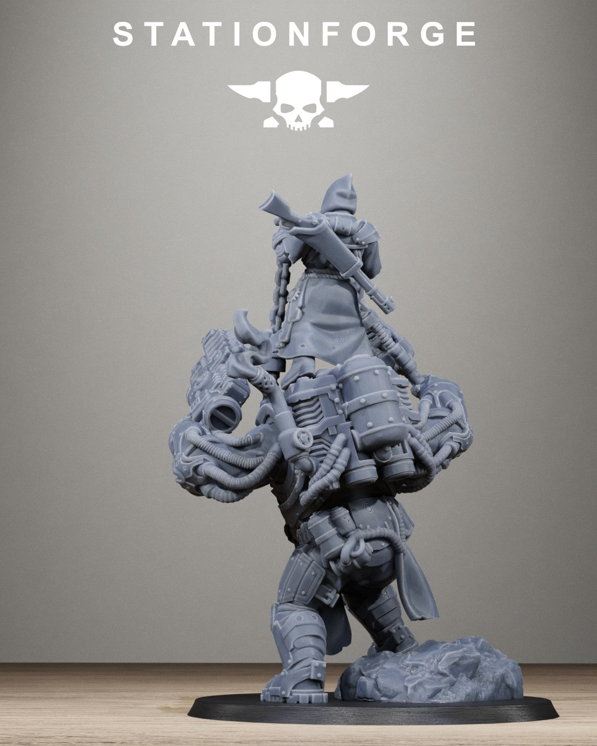 3D Printed Scavenger Beast Controllers x3 by StationForge Miniatures