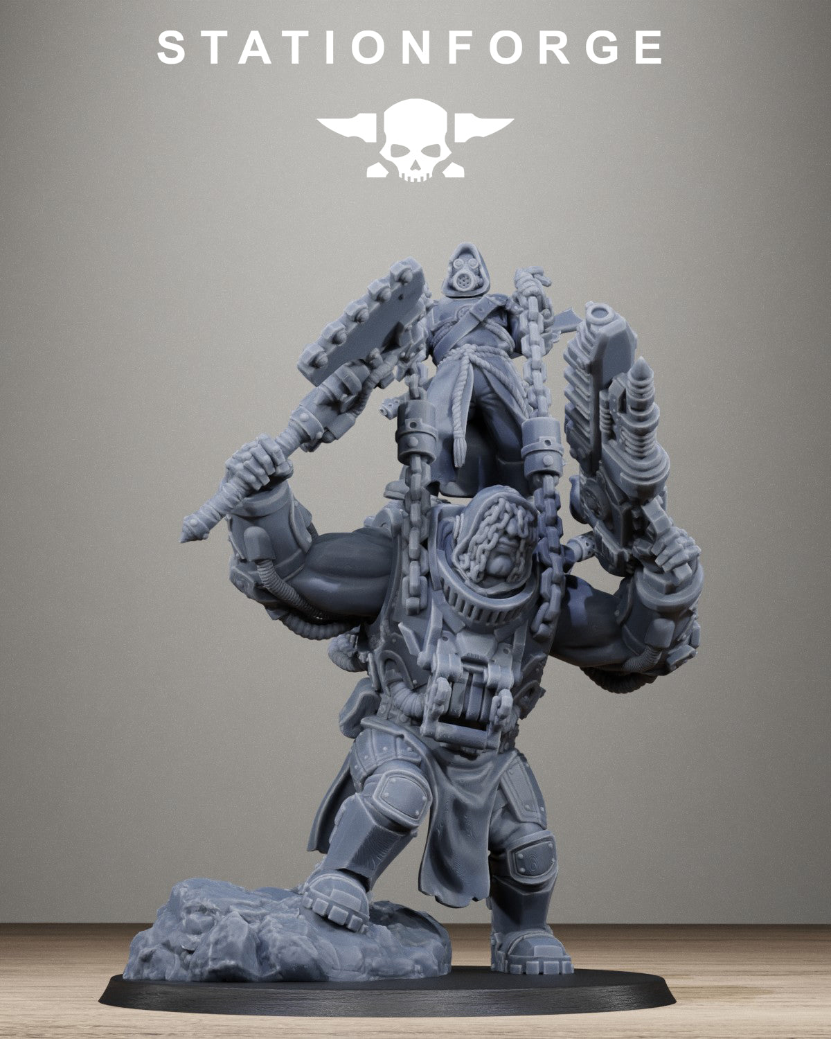 3D Printed Scavenger Beast Controllers x3 by StationForge Miniatures