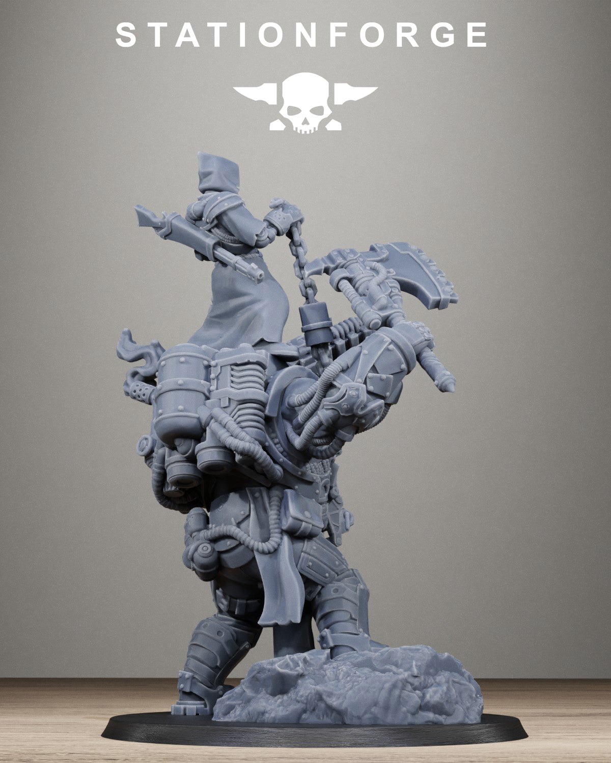 3D Printed Scavenger Beast Controllers x3 by StationForge Miniatures