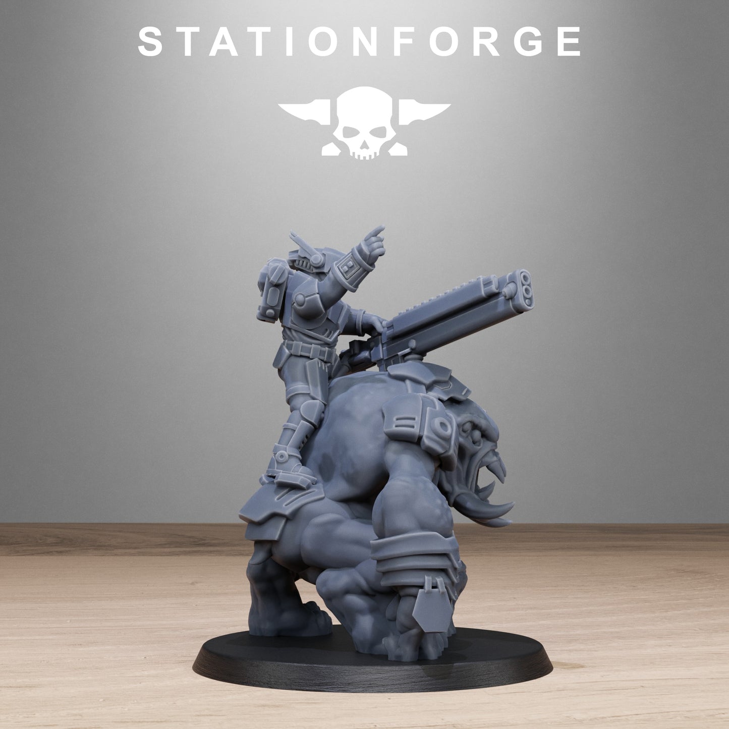 3D Printed Tarion Beasts x3 by StationForge Miniatures