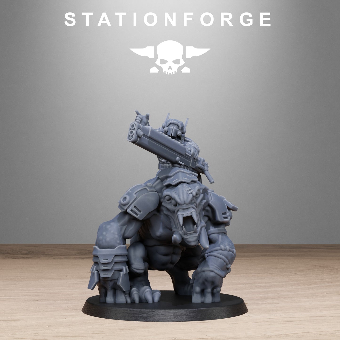 3D Printed Tarion Beasts x3 by StationForge Miniatures