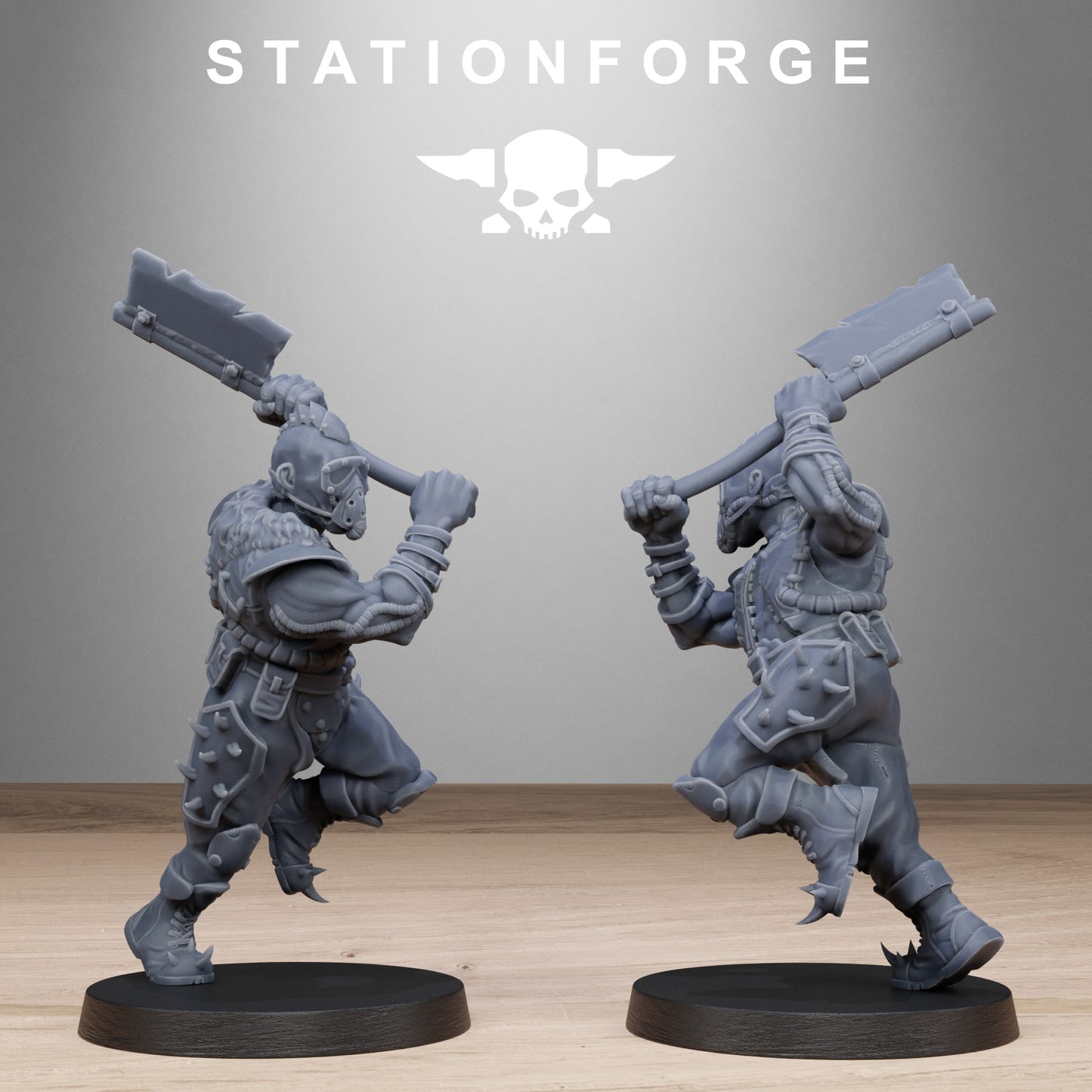 3D Printed Corrupted Spikers by StationForge Miniatures