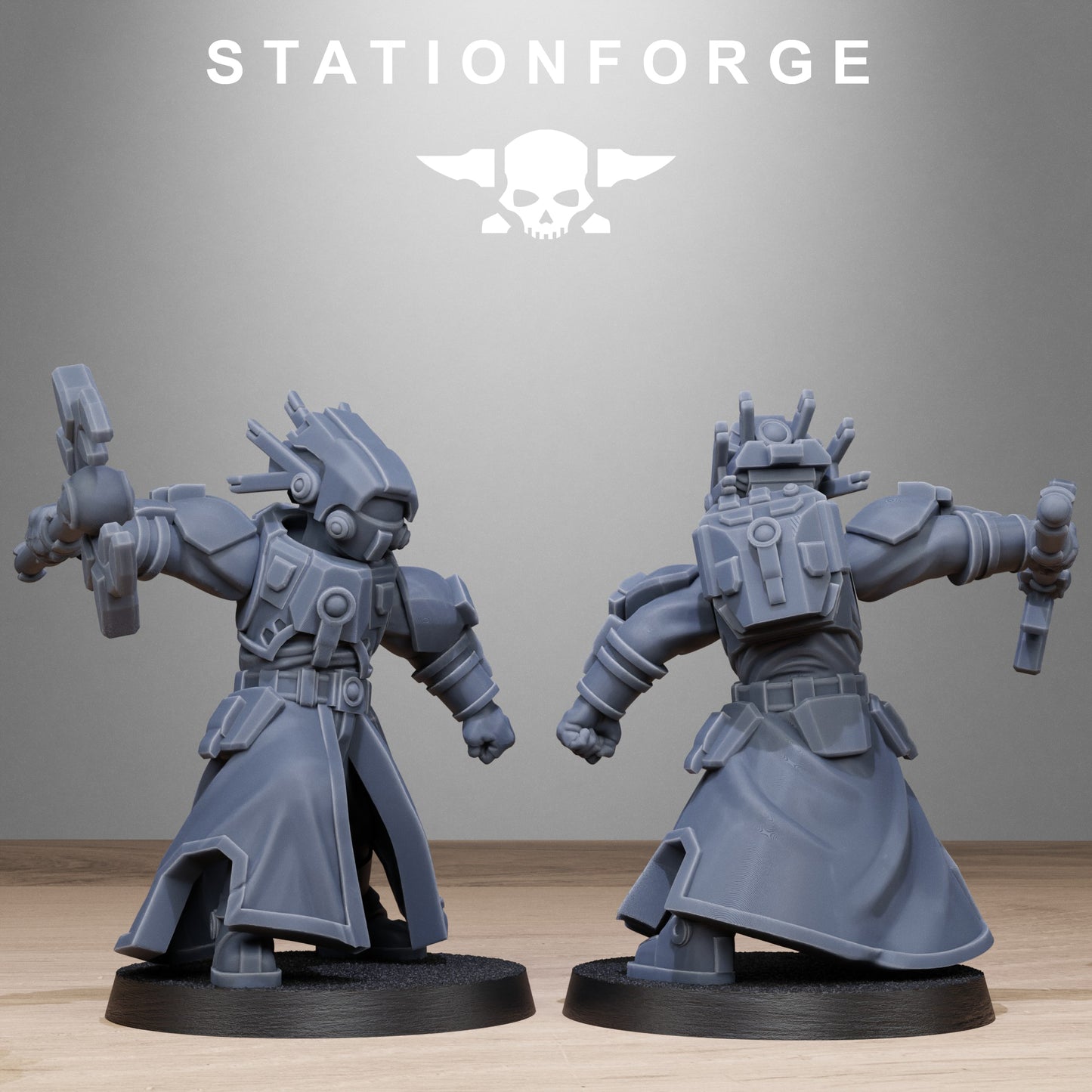 3D Printed Tarion Priests x10 by StationForge Miniatures