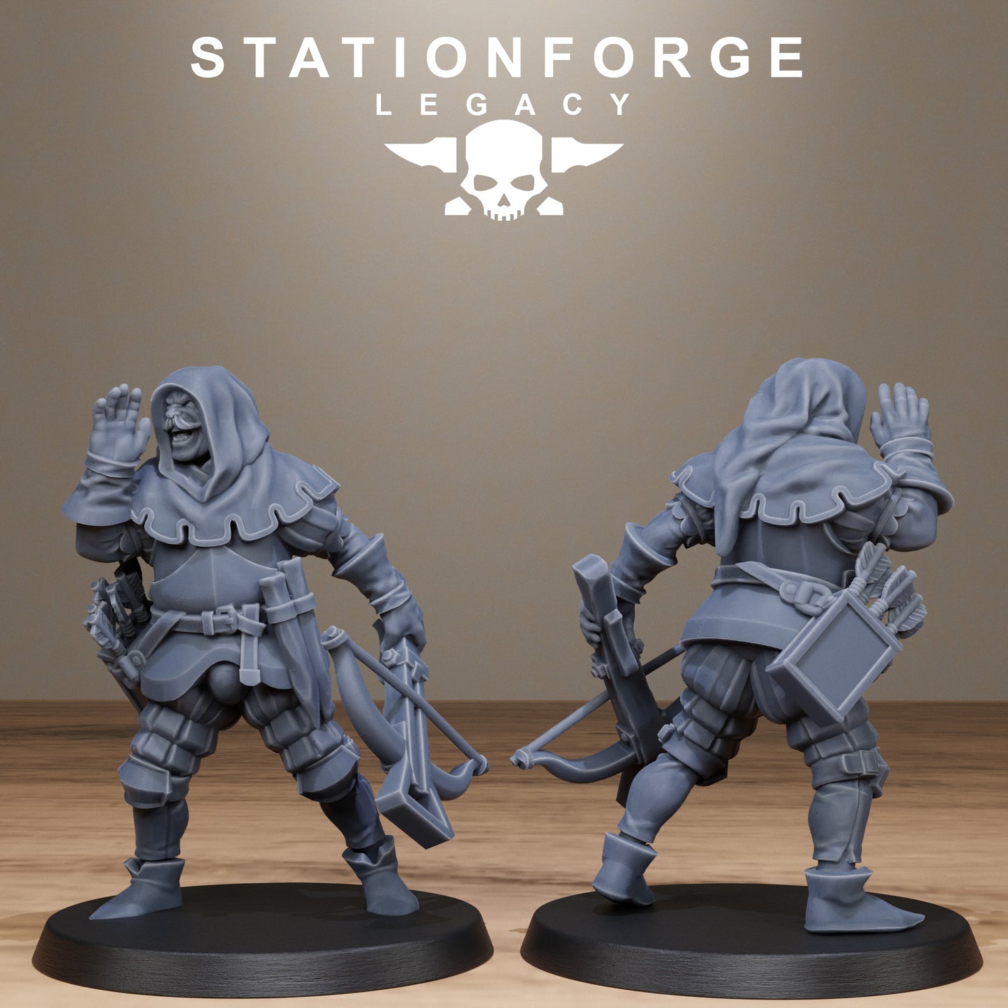 3D Printed Thorncrest Witch Hunters by StationForge Miniatures