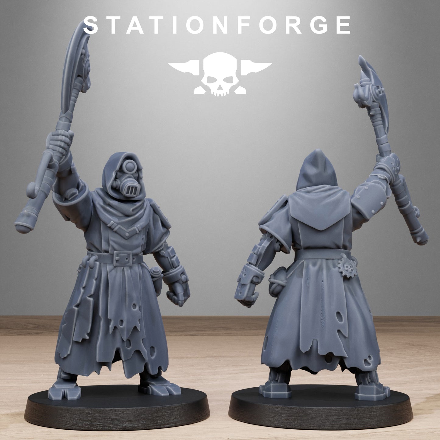 3D Printed Scavenger Executioners by StationForge Miniatures