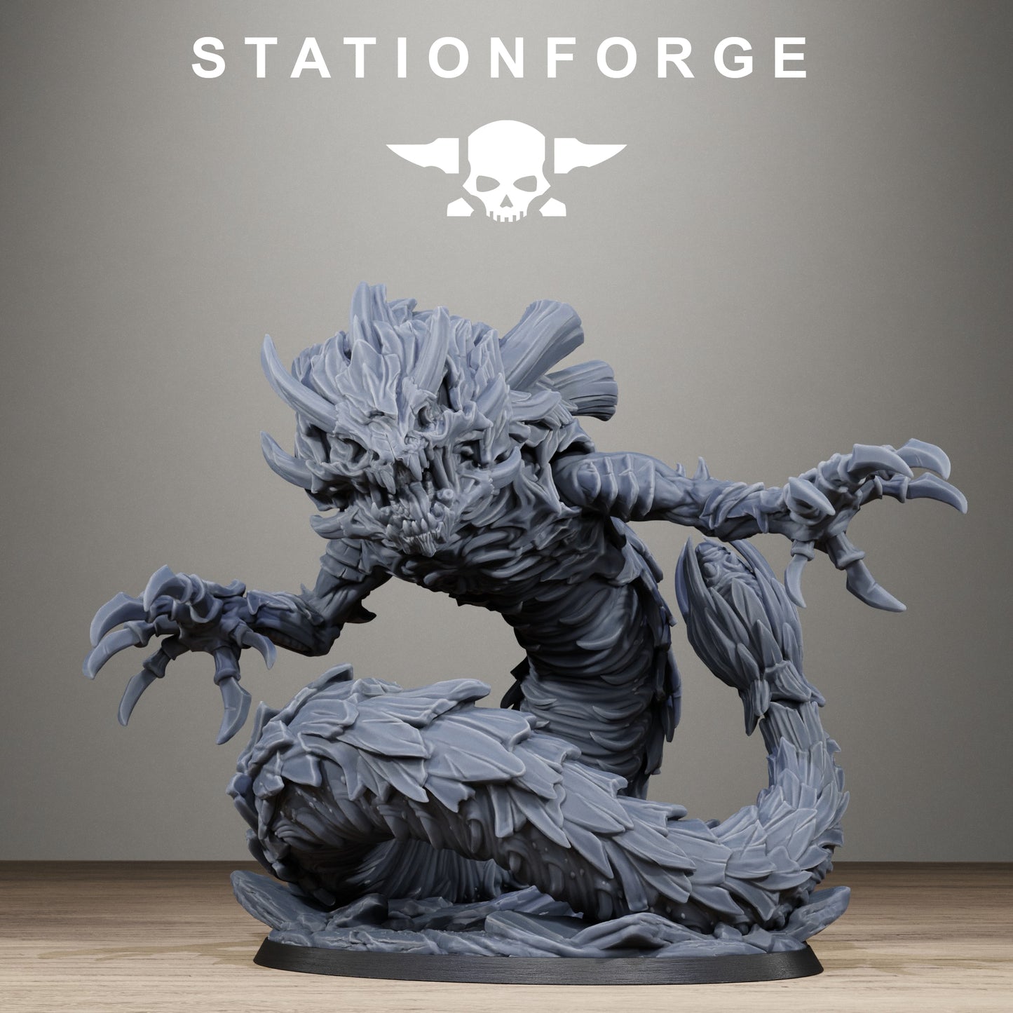 3D Printed Xenarid Vermyx by StationForge Miniatures