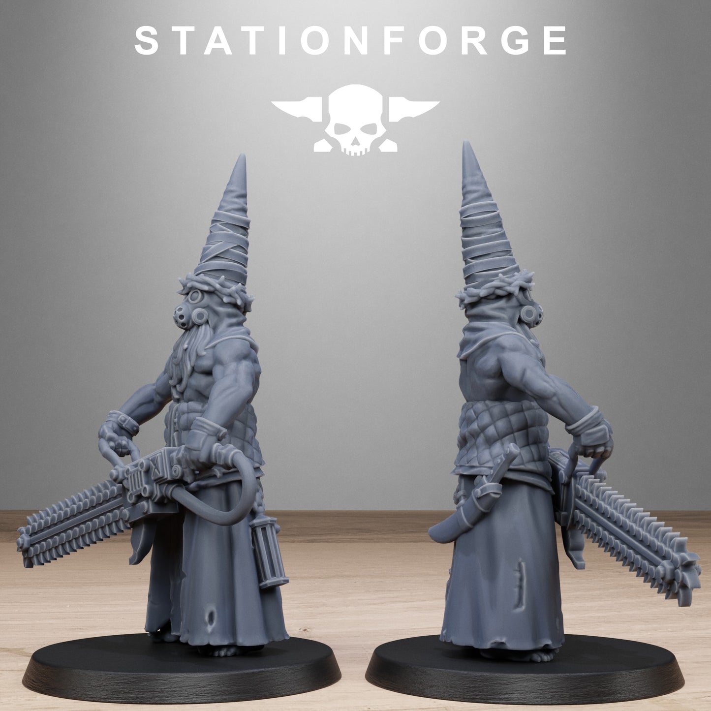 3D Printed GrimCorp Firers by StationForge Miniatures