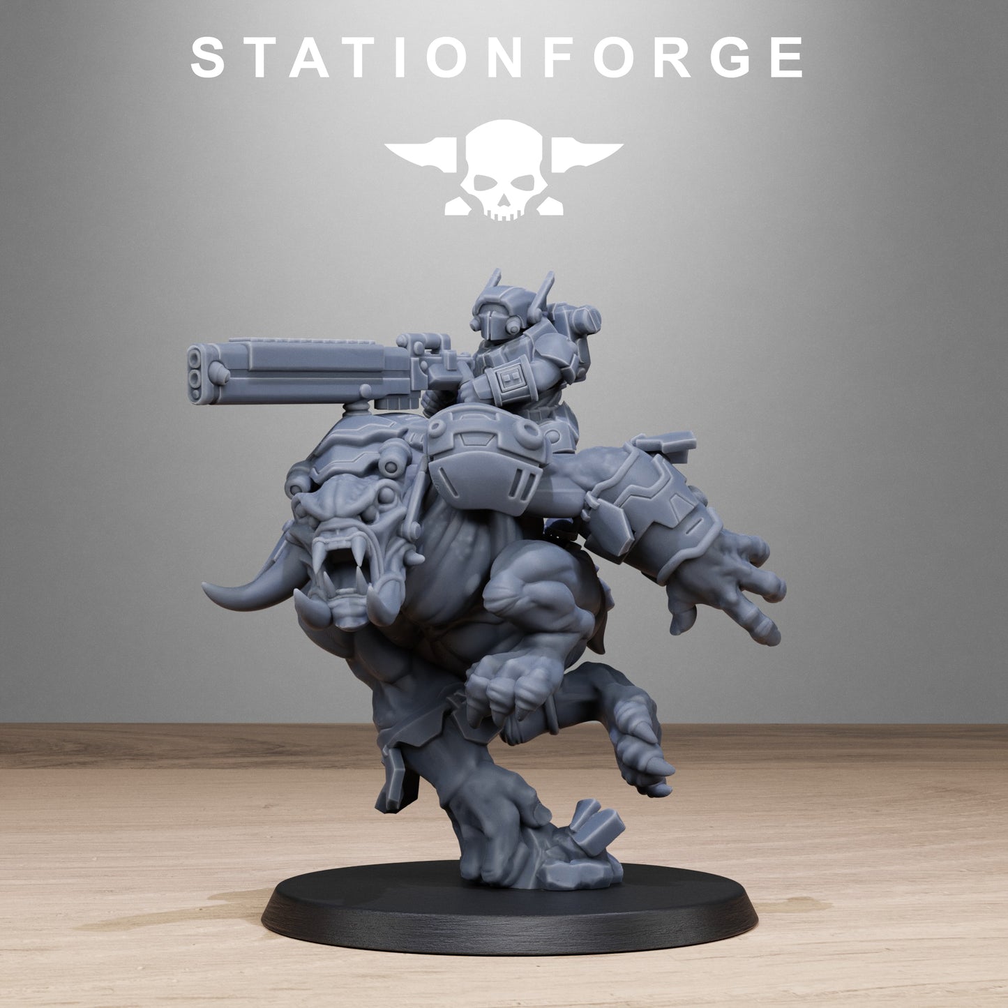 3D Printed Tarion Beasts x3 by StationForge Miniatures