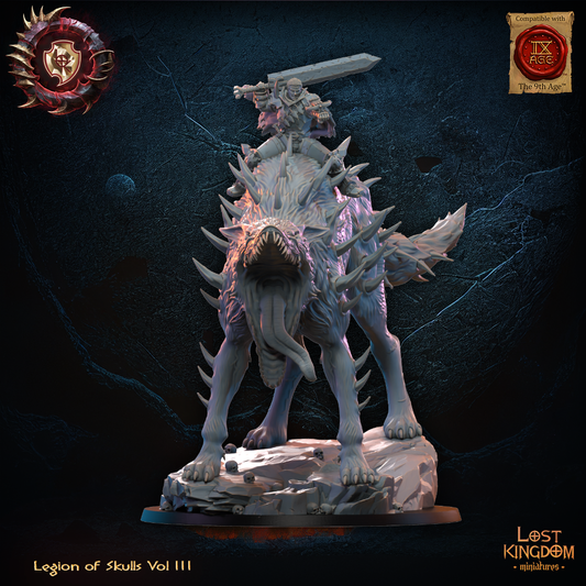 3D Printed Gôts, the Berserker on Wrath Spawn by Lost Kingdom Miniatures