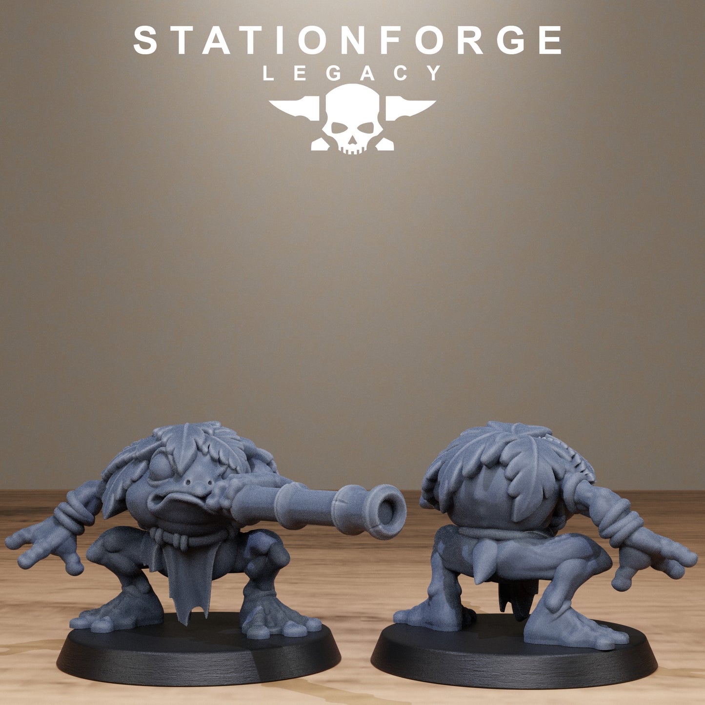 3D Printed Bogkin Gobs by StationForge Miniatures